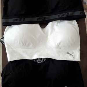Set of 3 PUMA Sports Bras - Medium - $8